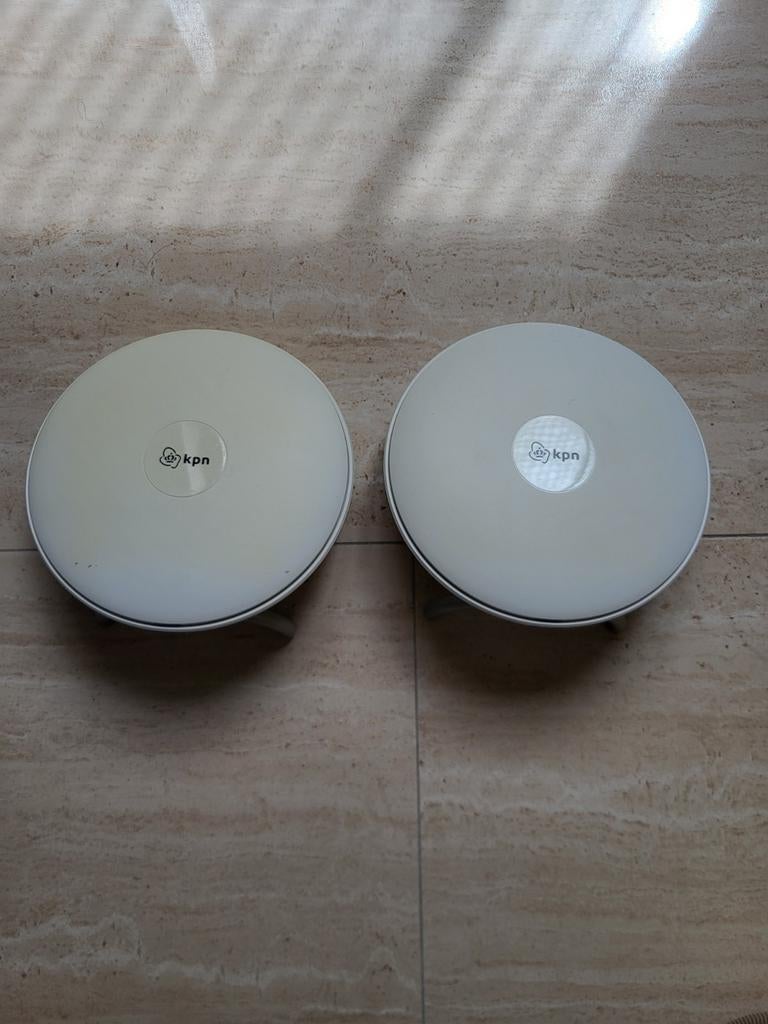 KPN SuperWiFi Punten (x2), Ophalen of Verzenden, Gebruikt, KPN Super WiFi versterker