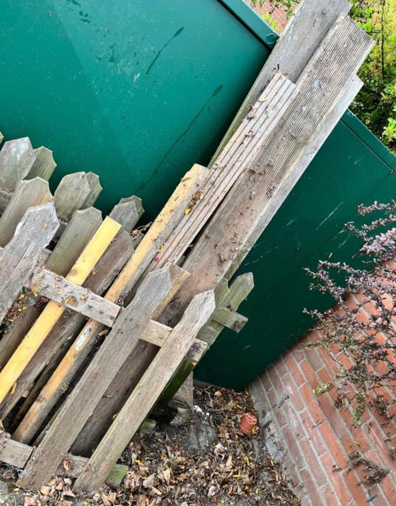 Gratis ophalen in enkhuizen, hekjes, Tuin en Terras, Ophalen of Verzenden, Hout, Minder dan 3 meter, 1 tot 2 meter