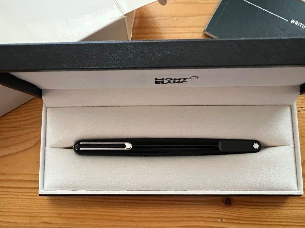Mont Blanc Marc Newson Rollerball ZGAN, Met doosje, Ophalen of Verzenden, Zo goed als nieuw, Fineliner
