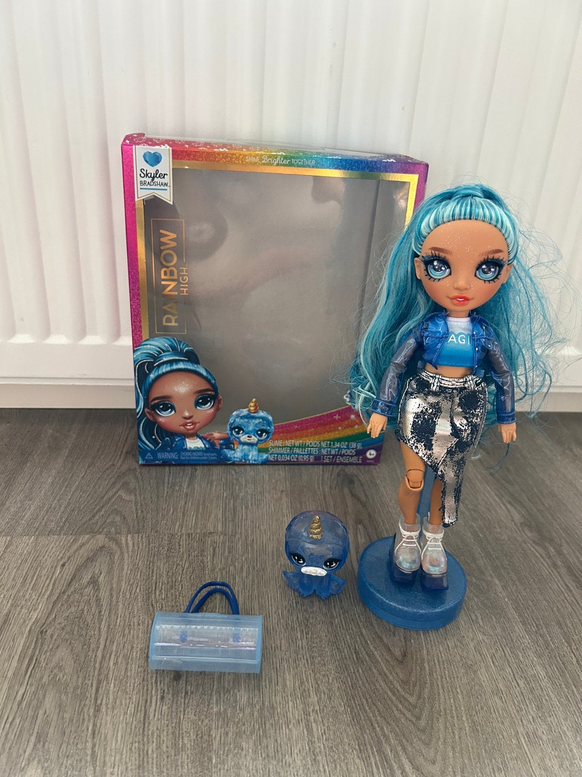 Rainbow High pop Skylar, Ophalen of Verzenden, Zo goed als nieuw, Overige typen
