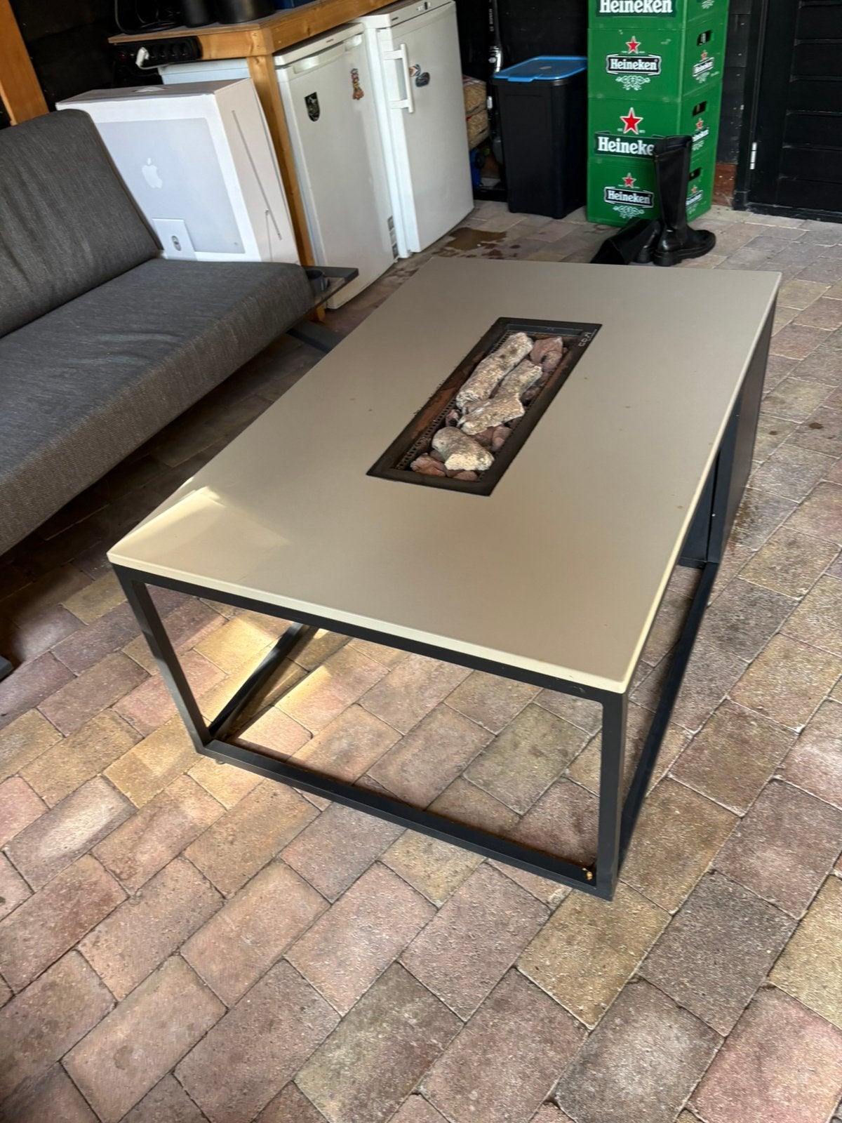 Cosi vuurtafel, Ophalen, Zo goed als nieuw