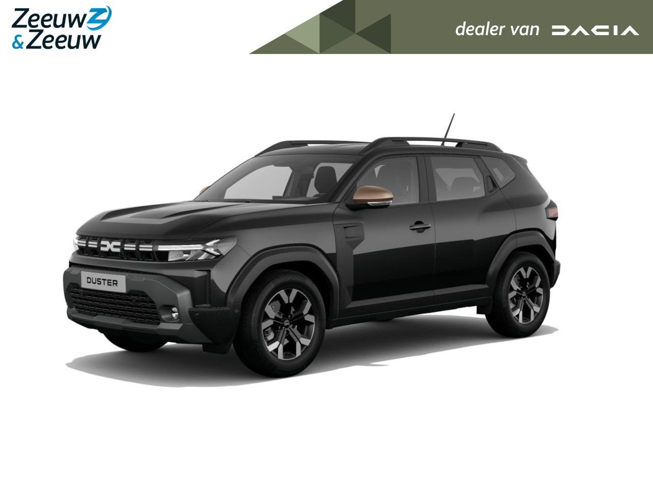 Dacia Duster Hybrid 140 Extreme | Nu uit voorraad leverbaar, Auto's, 12 maanden, 4 cilinders, Zwart, Bedrijf