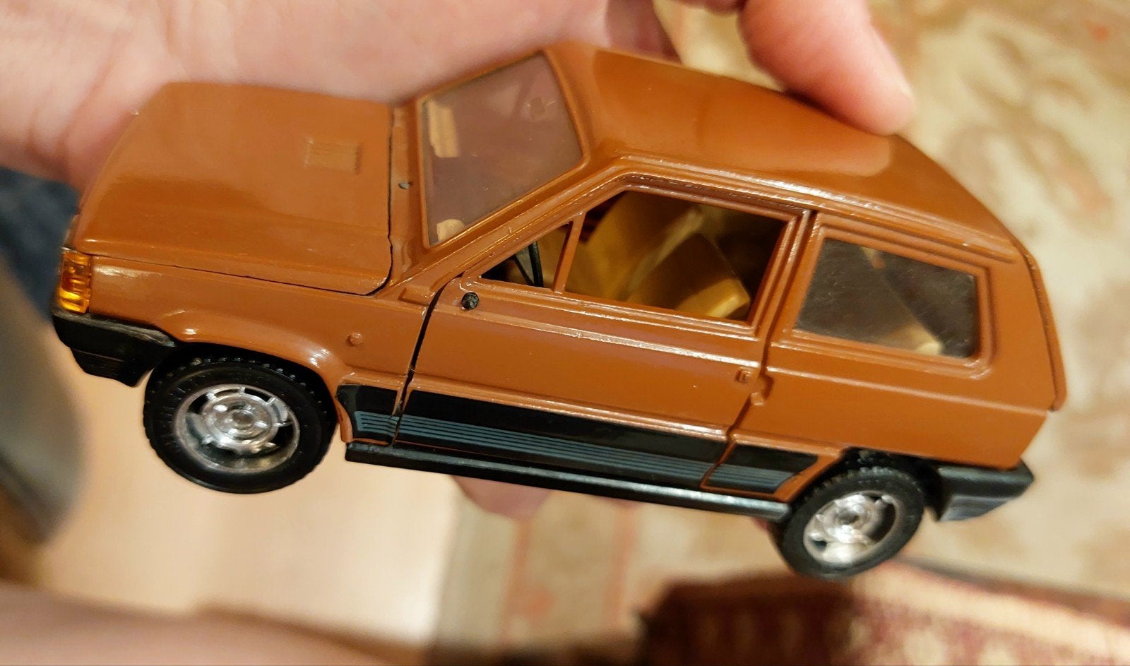 Fiat panda 30 Hot Wheels, Ophalen of Verzenden, Zo goed als nieuw, Auto