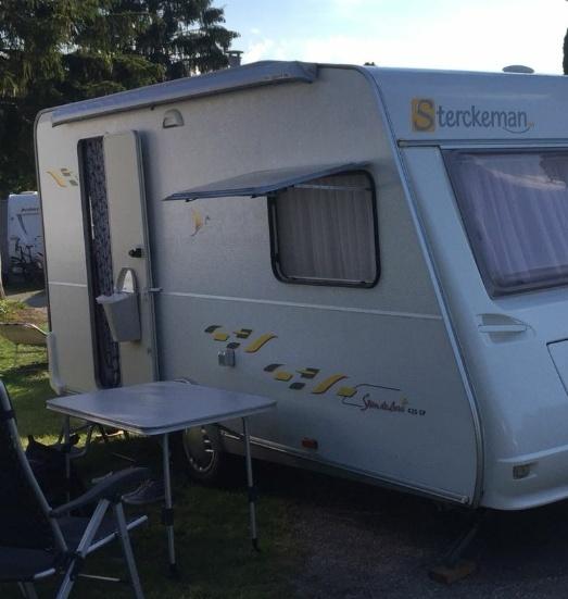 sterckeman 420 cp de luxe geschikt voor EV, Sterckeman, Dwarsbed, Treinzit, 750 - 1000 kg