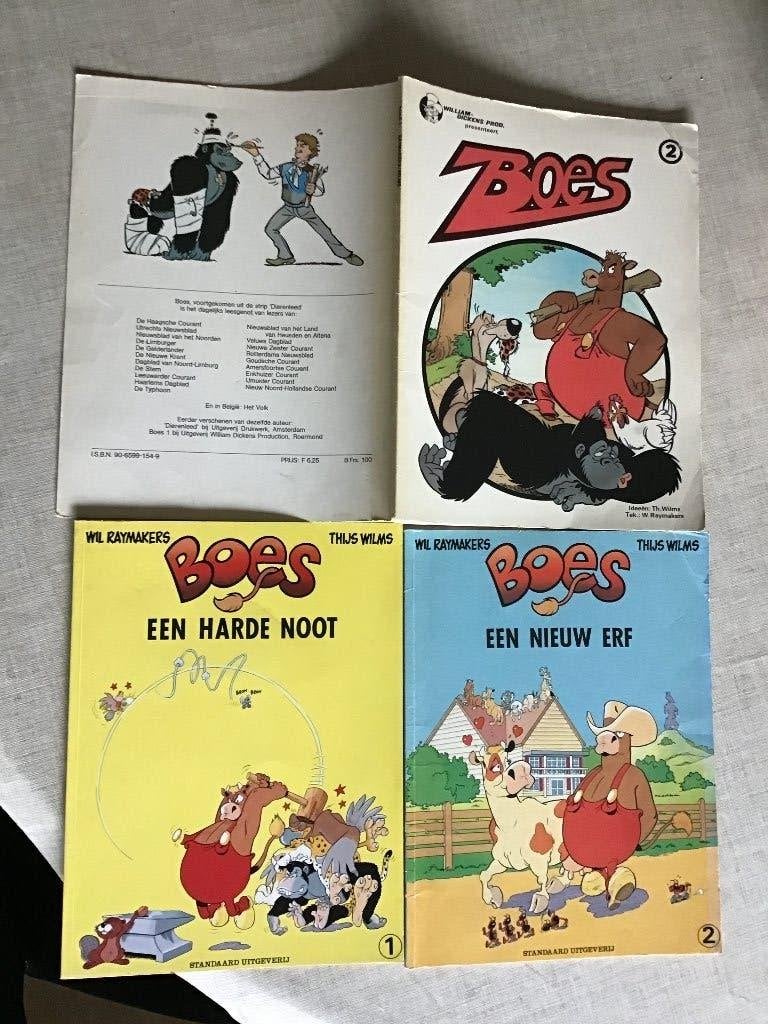 3 delen Boes door Raymakers en Wilms, Meerdere stripboeken, Ophalen of Verzenden, Gelezen