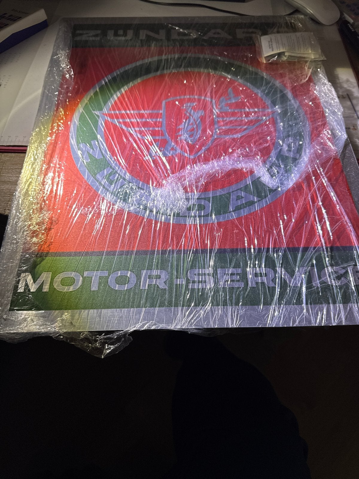 Zundapp Motor-Service Reclamebord, Ophalen of Verzenden, Nieuw, Overige typen