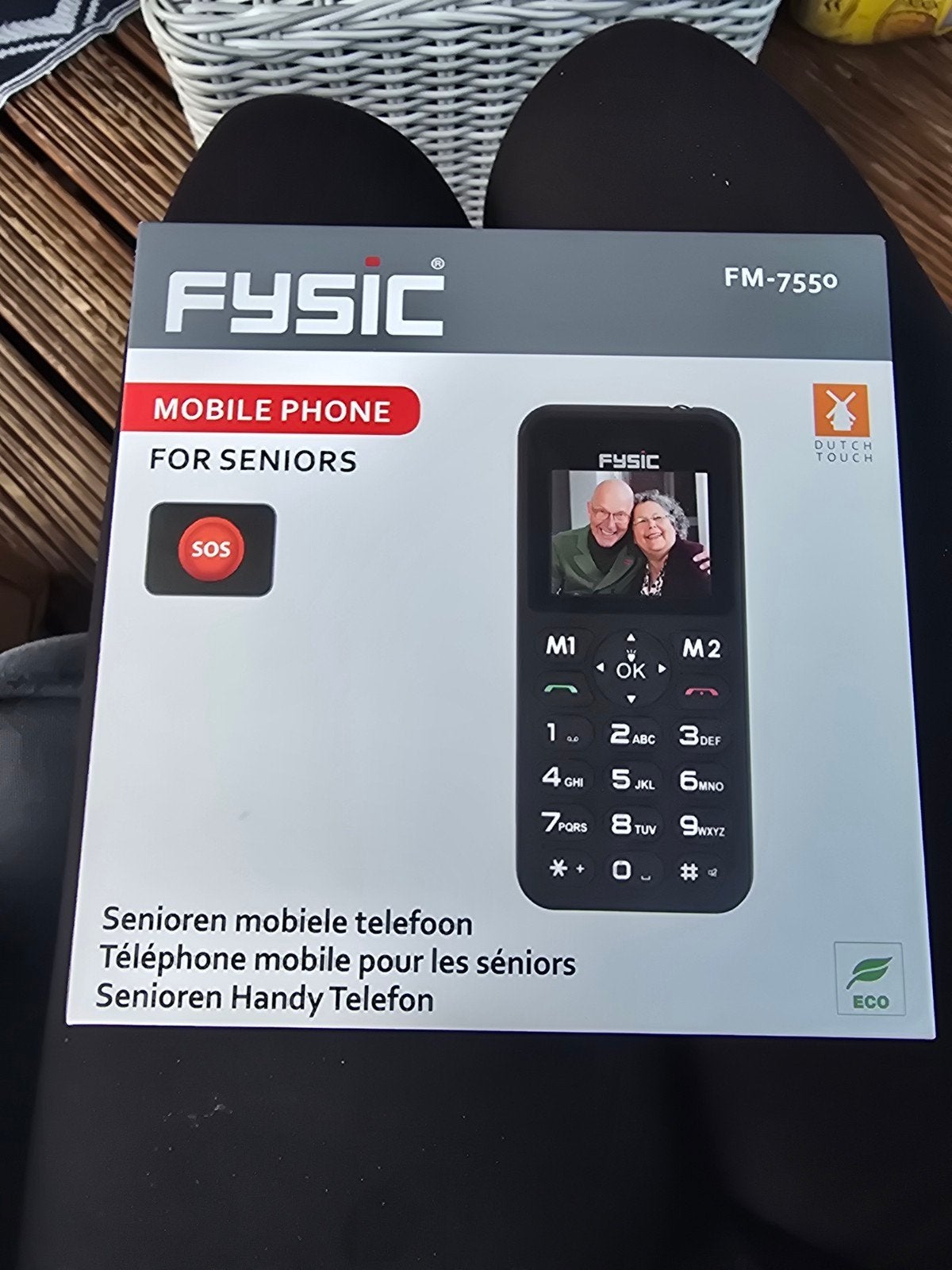 Fysic Senioren Mobiel FM-7550 - Eenvoudig en Betrouwbaar, Ophalen of Verzenden