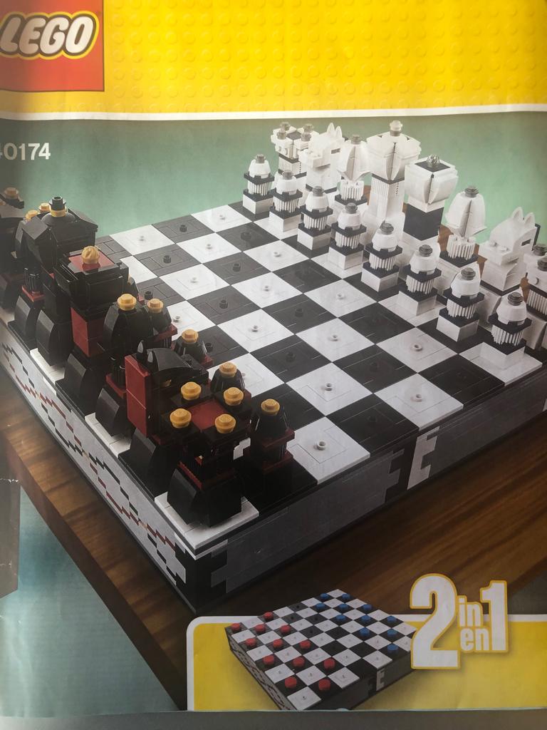 LEGO schaakspel, Compleet, Overige thema's, Lego, Ophalen of Verzenden