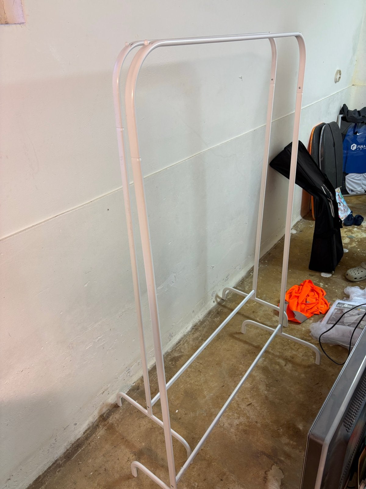 Drie IKEA Kledingrek - Wit 3 stuks, Ophalen, Gebruikt