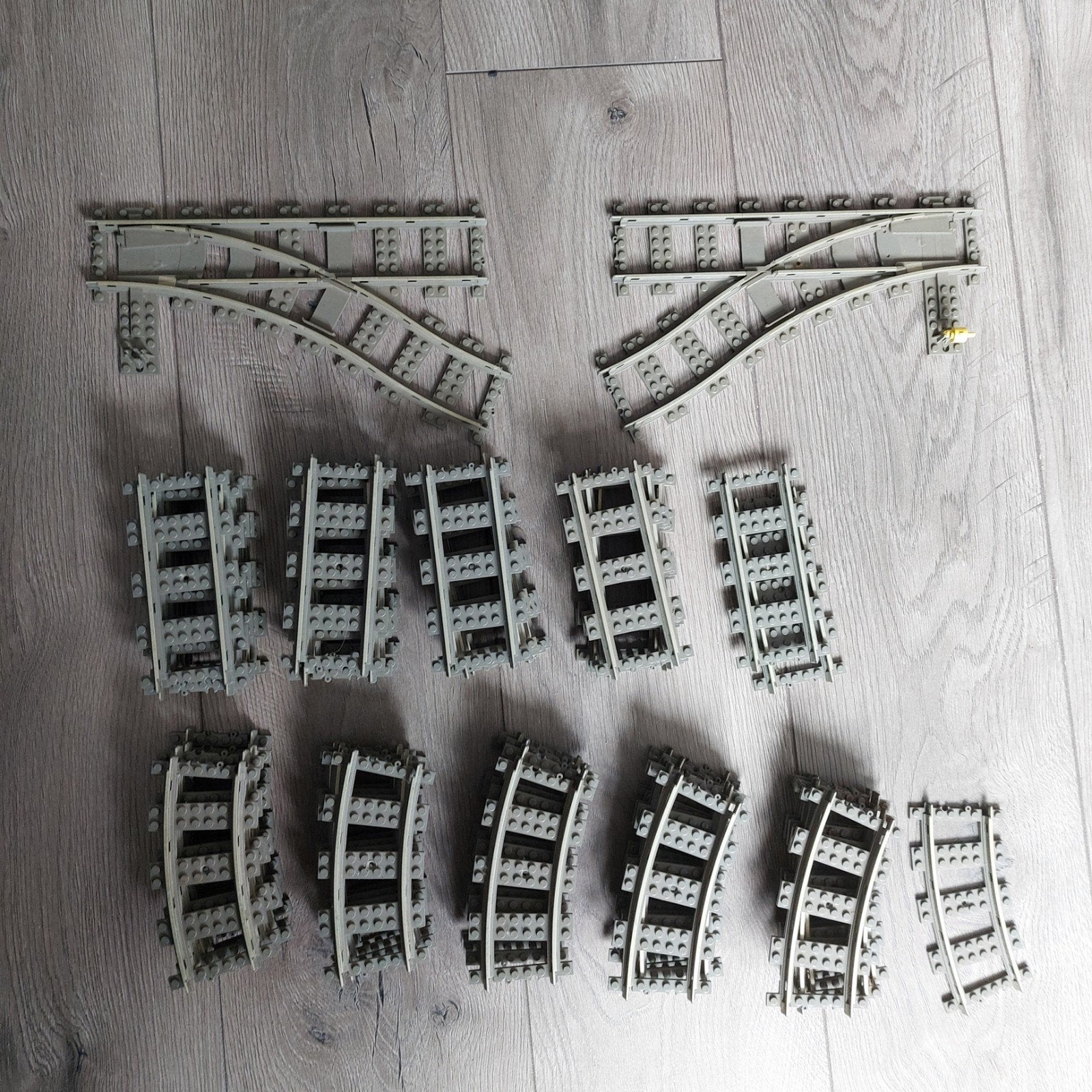 Grote partij LEGO Classic Trein Rails, Gebruikt, Inclusief extra onderdelen, Lego, Overige typen