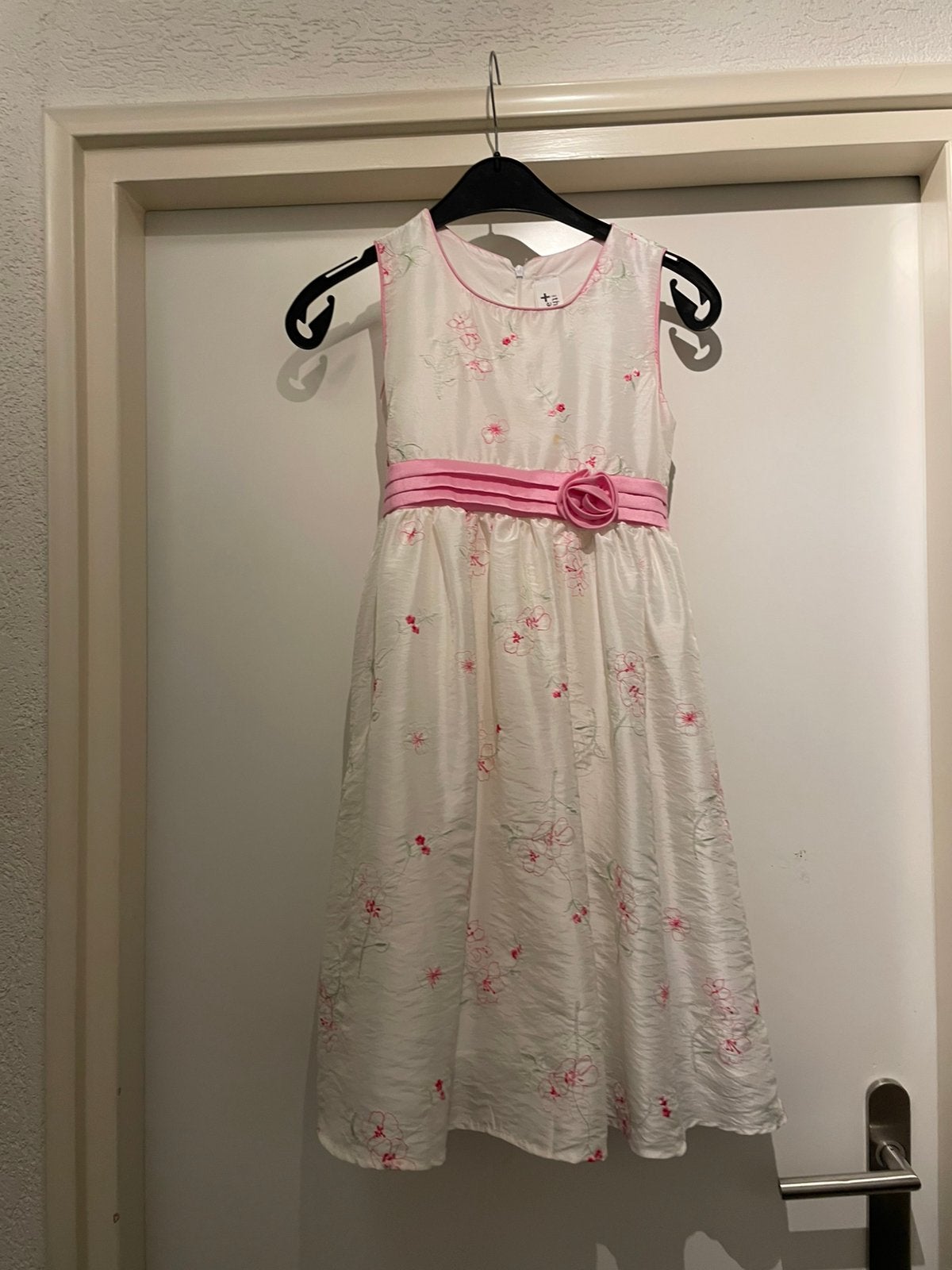 Feestelijke meisjesjurk met vest mt 146, Kinderen en Baby's, Kinderkleding | Maat 146, Ophalen of Verzenden, Zo goed als nieuw