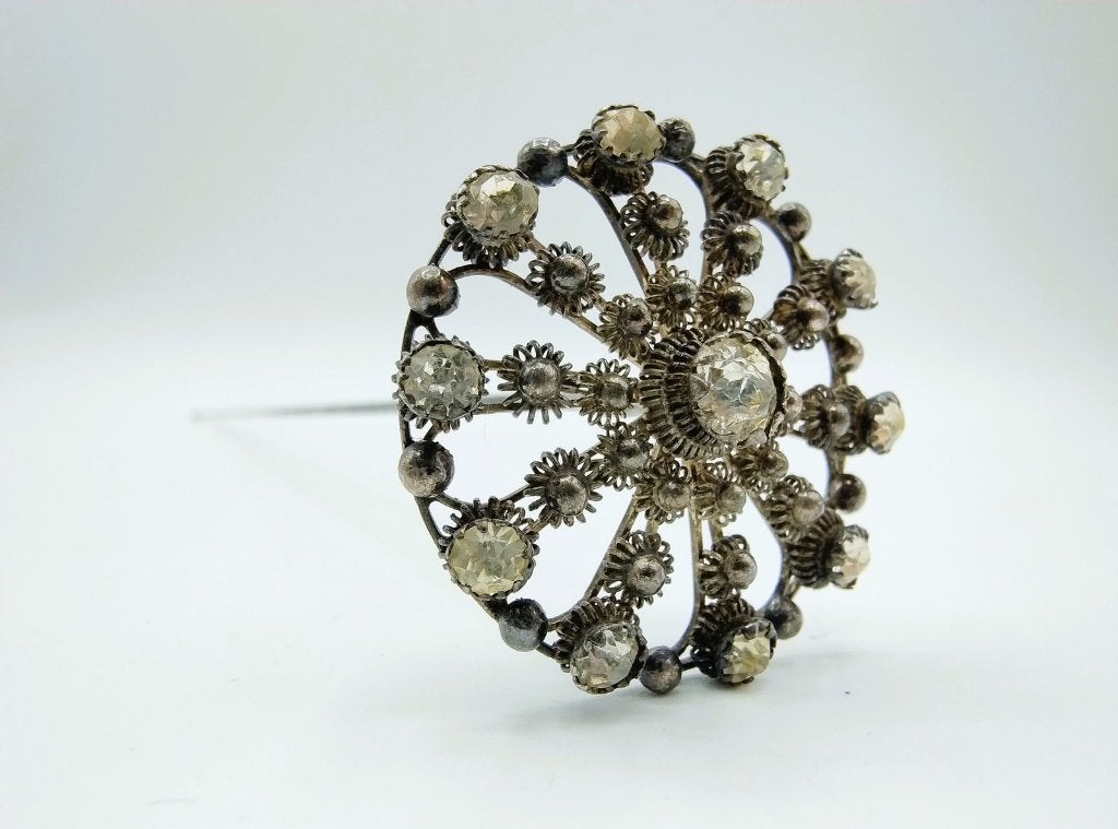 Zilveren Zeeuwse hoedenspeld, 30 cm, Verzenden, Zilver, Ring