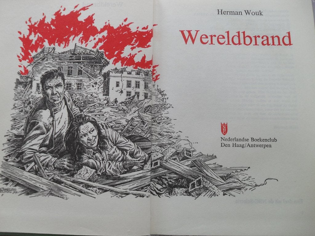 BOEK HERMAN WOUK-WERELDBRAND., Herman Wouk., Ophalen of Verzenden, Zo goed als nieuw, Nederland