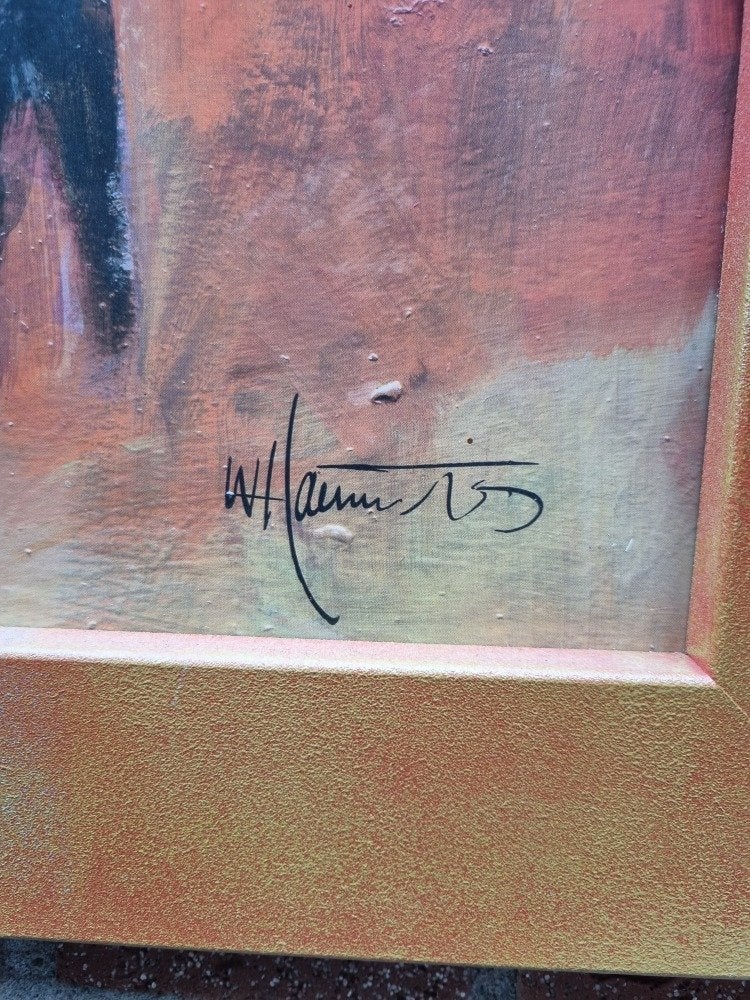 prent kunstdruk willem haenraets in houten lijst, Ophalen of Verzenden, 'T Olde Gre-j, Info@toldegrej.nl, Endepoelstraat 20f Didam