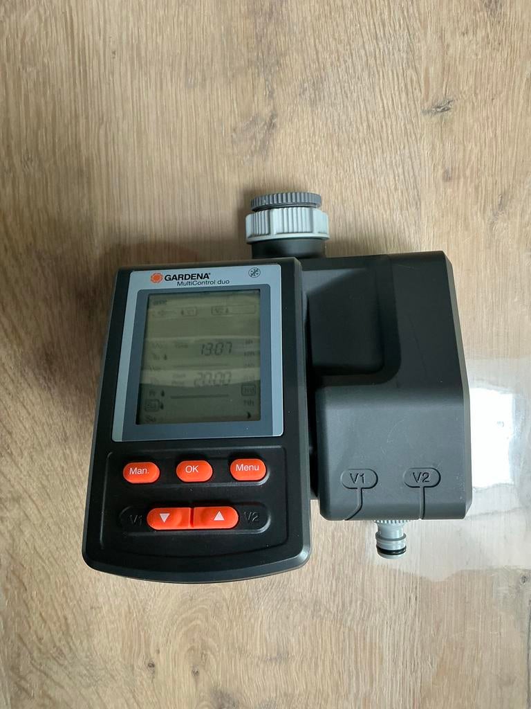 Gardena MultiControl Duo Watercomputer - Autom. Bewatering, Tuin en Terras, Ophalen of Verzenden, Zo goed als nieuw