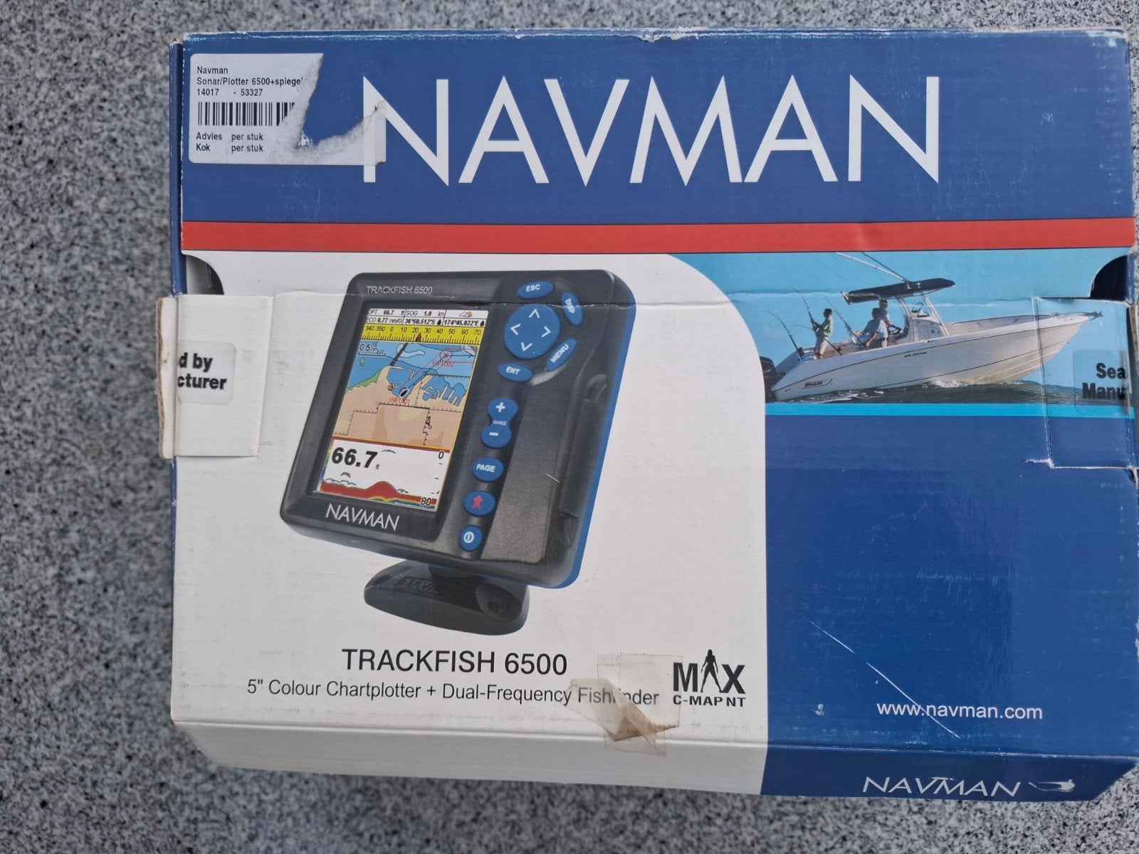 Navman 6500 Trackfish, Ophalen of Verzenden