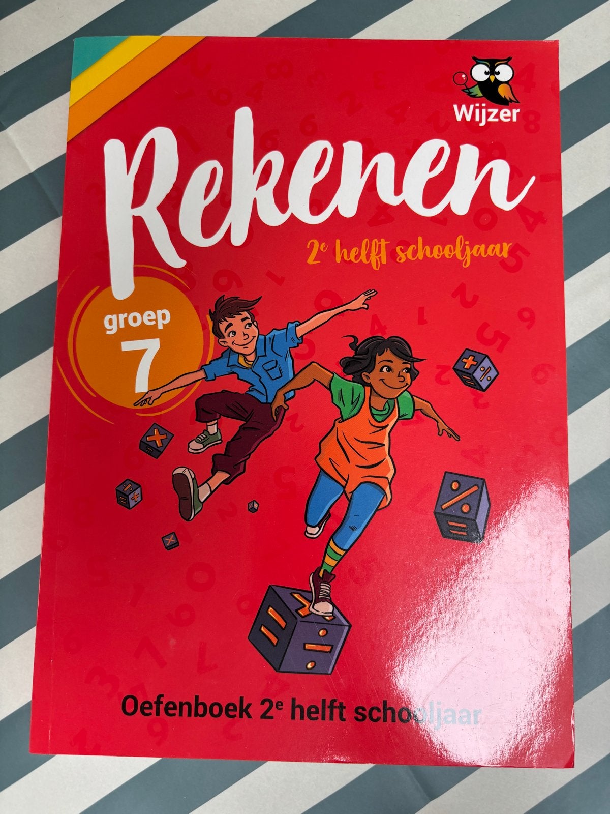 Oefenboek Rekenen Groep 7 - 2e helft schooljaar, Boeken, Schoolboeken, Nieuw, Overige vakken, Overige niveaus, Ophalen of Verzenden
