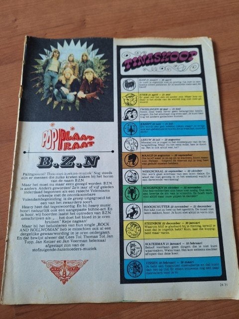Tina 1971 BZN, Ophalen of Verzenden, 1960 tot 1980, Nederland, Tijdschrift