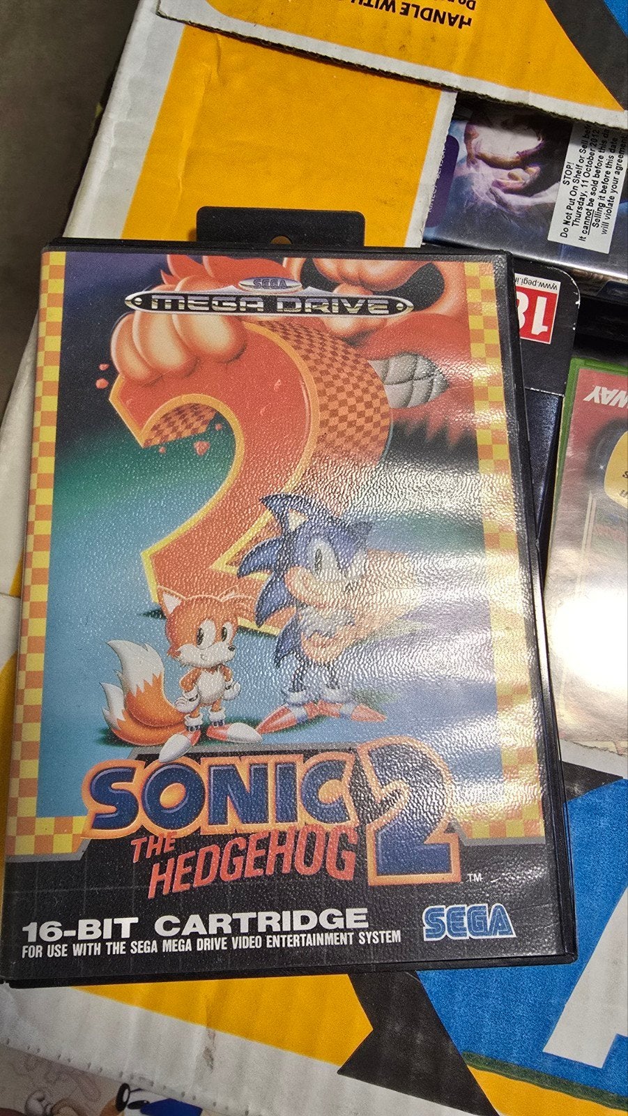 Sonic 2, Spelcomputers en Games, Games | Sega, Avontuur en Actie, 1 speler, Ophalen of Verzenden, Zo goed als nieuw