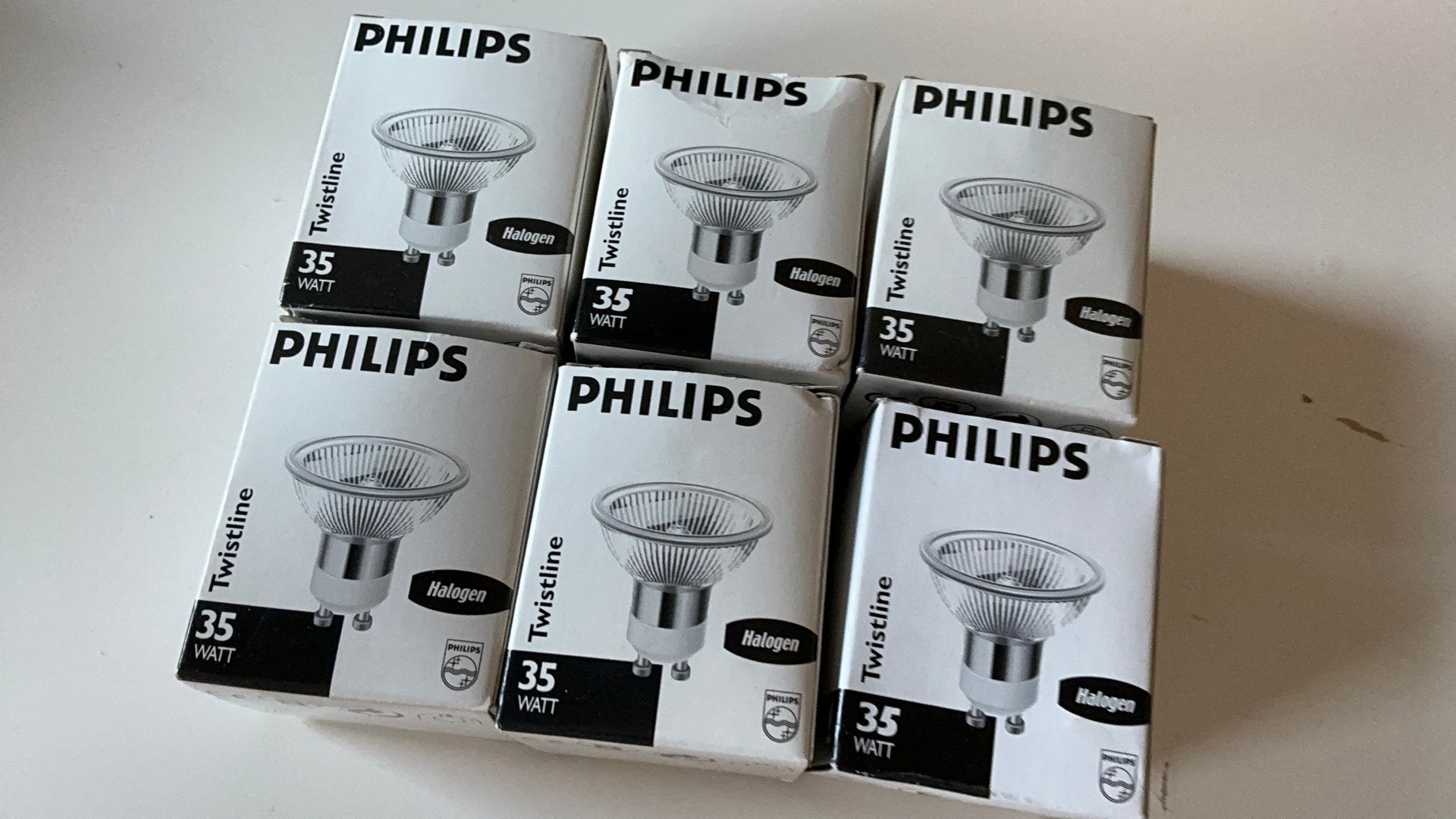Philips halogeen 35 watt Gu10, GU10, Nieuw, Ophalen of Verzenden, Halogeenlamp