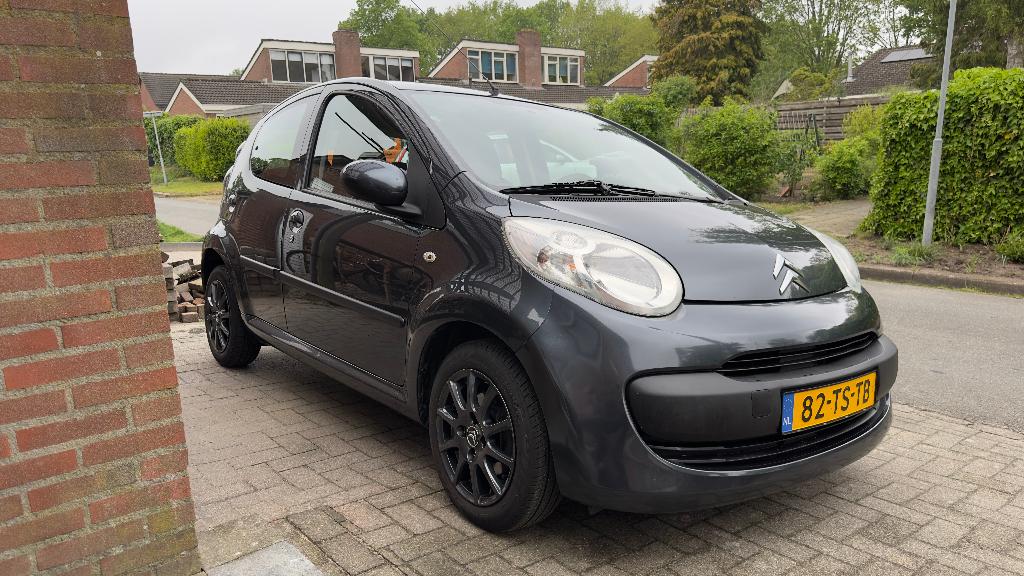Citroën C1 1.0 5-DRS 2007 Grijs, Voorwielaandrijving, USB, Stof, 4 stoelen
