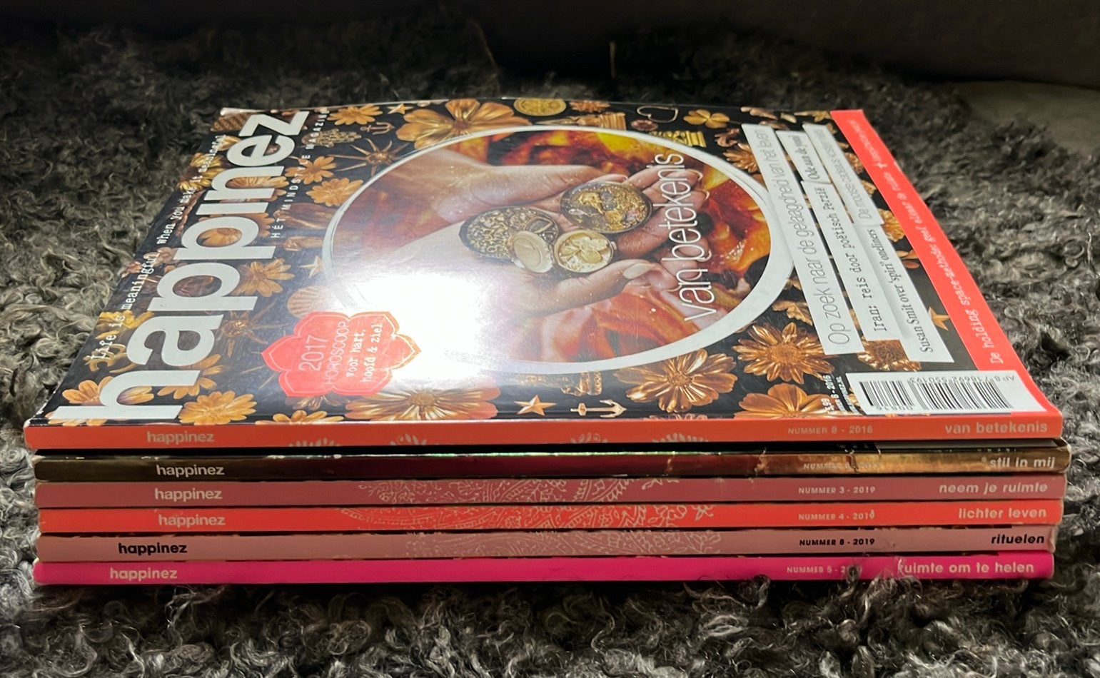 Happinez tijdschriften, Ophalen of Verzenden, Zo goed als nieuw, Lichaam en Geest