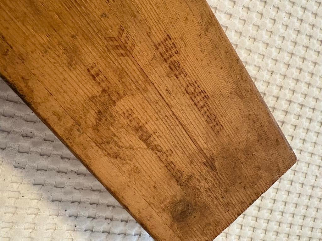Antieke Sigarenplank - Houten Vorm voor Sigaren, Ophalen of Verzenden