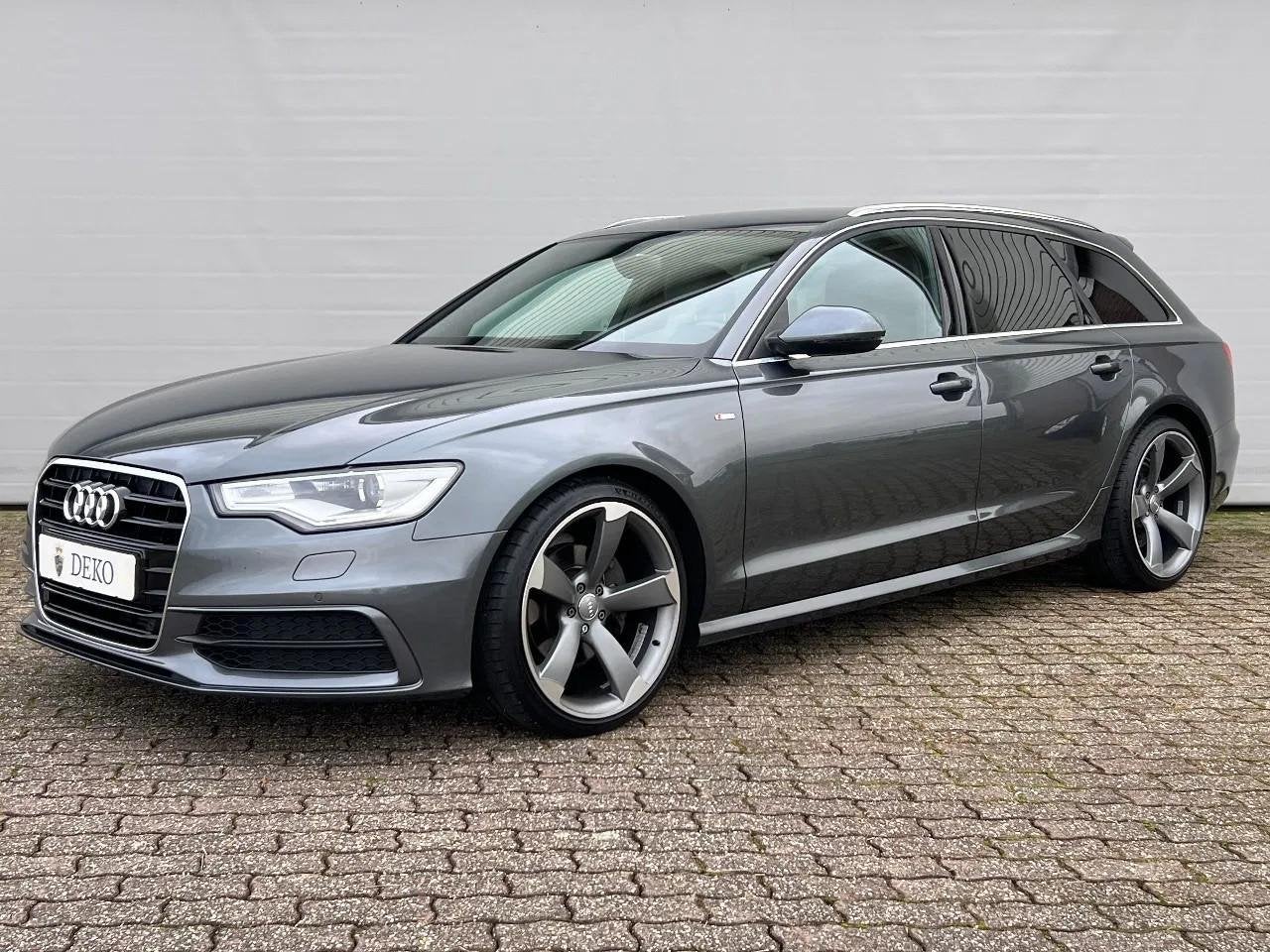 Audi A6 2.0 TDI 177PK | 2x S-line | Leder | 20'' DK1127, Auto's, Audi, Automaat, Euro 5, Gebruikt, Zwart