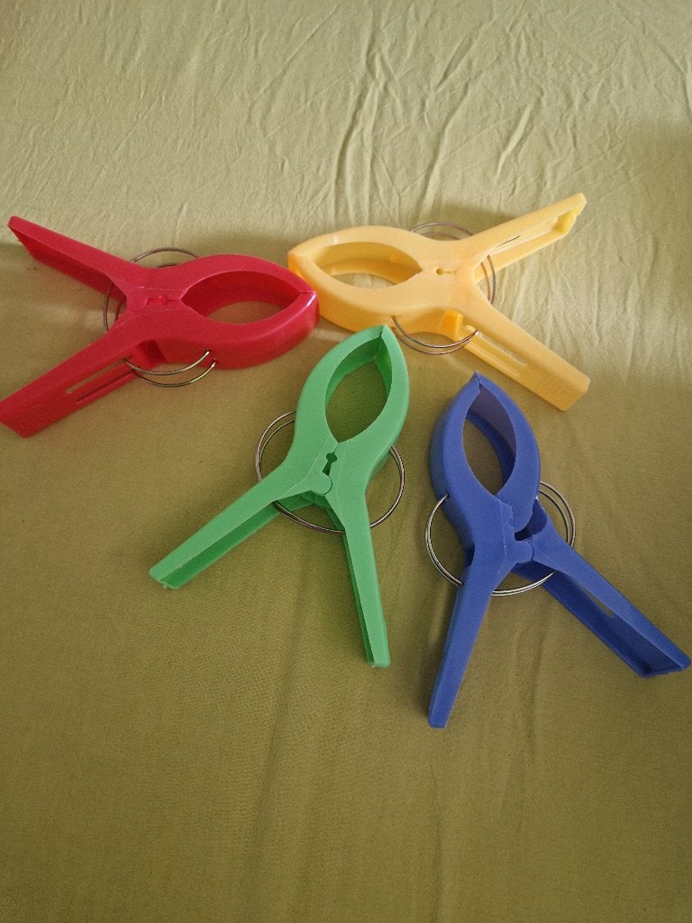 Strandlaken knijpers, Ophalen of Verzenden, Zo goed als nieuw, Kunststof, Kinderen en Volwassenen