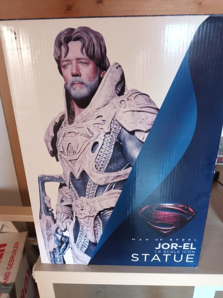 Man of Steel Jor-El 1:6 Scale Icon Statue, Ophalen of Verzenden, Zo goed als nieuw