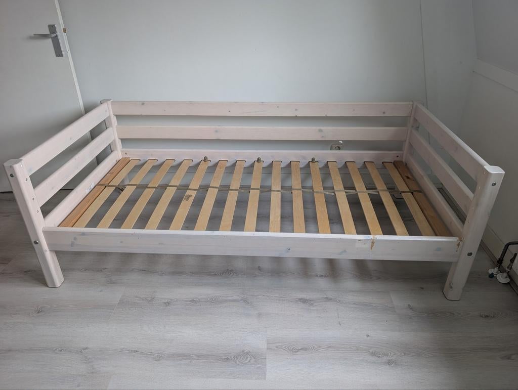 Flexa bed 90x190 - om te bouwen tot halfhoogslaper, Ophalen, Gebruikt, 90 cm, Eenpersoons