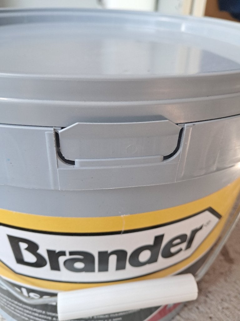 Brander Brava Salsa 1.2 - Matte decoratieve sierpleister, Ophalen, Wit, Nieuw, Verf