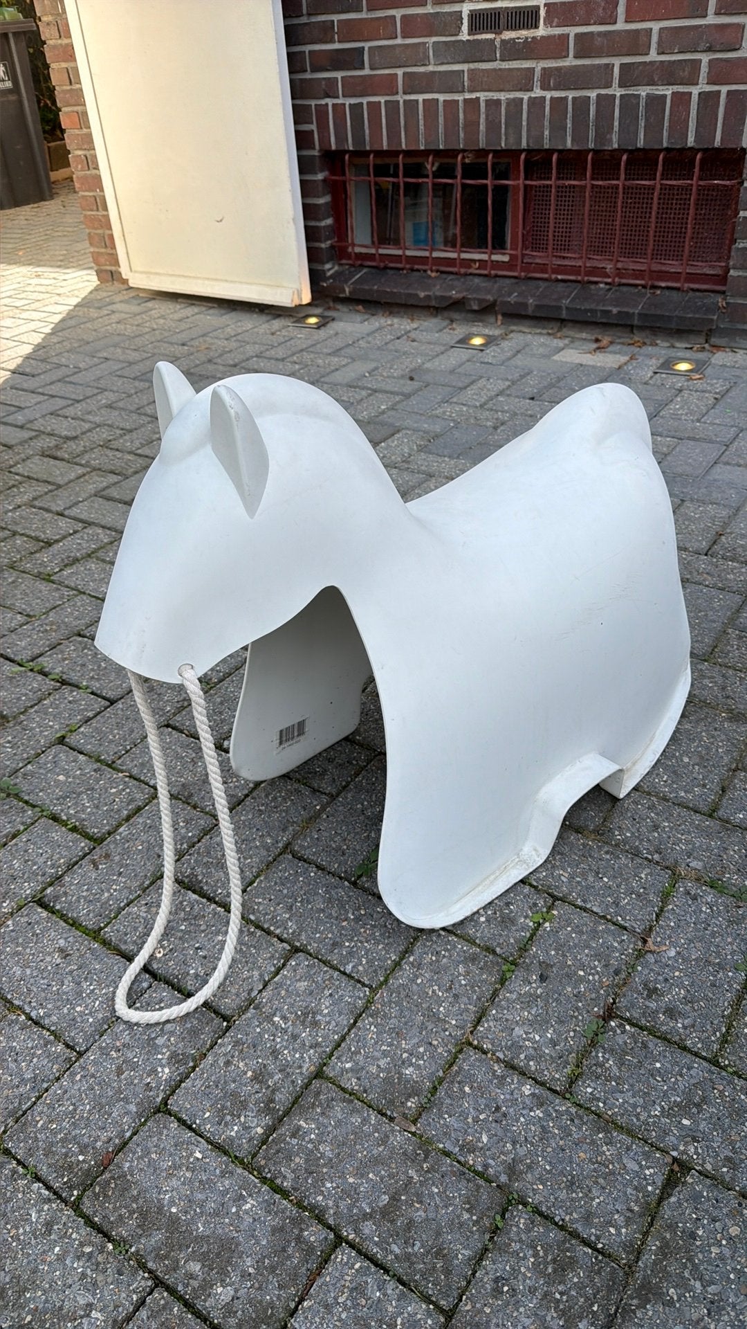 Witte hobbelpaard, Kinderen en Baby's, Ophalen, Gebruikt, Overige typen