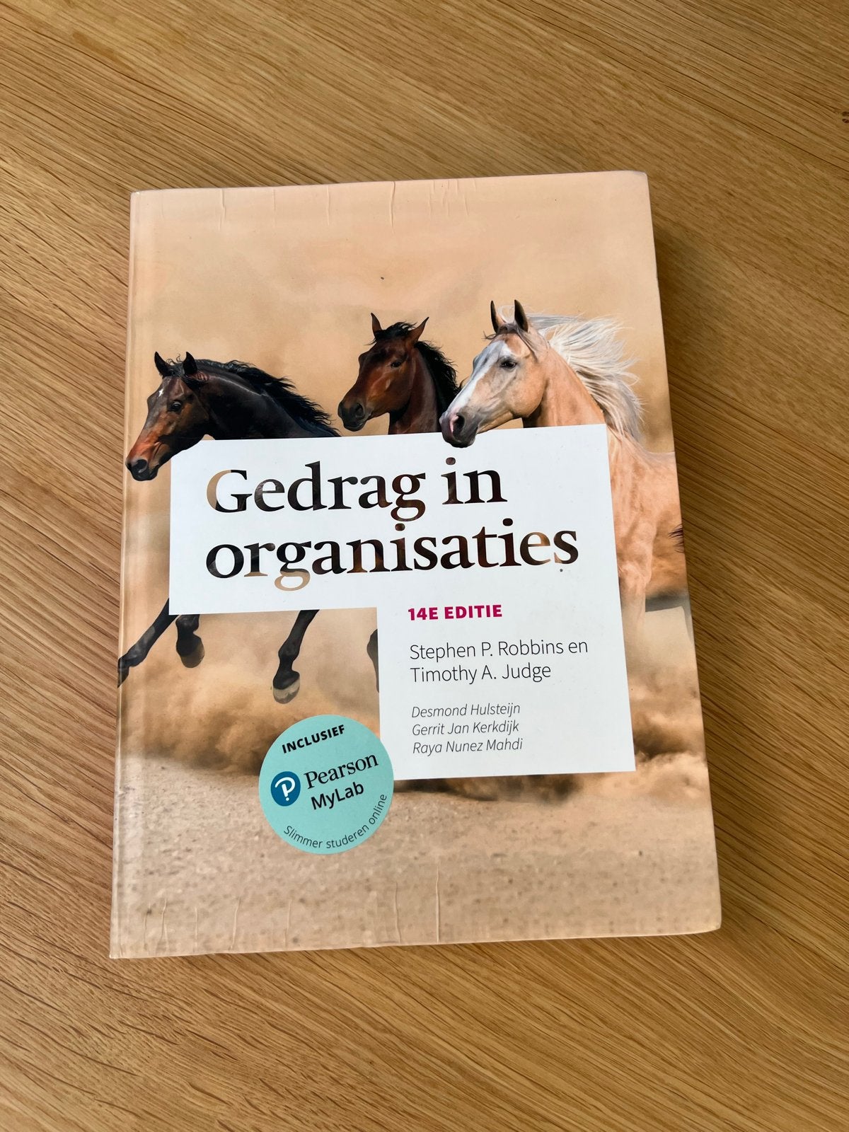 Gedrag in organisaties - 14e editie (Robbins & Judge), Boeken, Ophalen of Verzenden, Gamma, Zo goed als nieuw, HBO