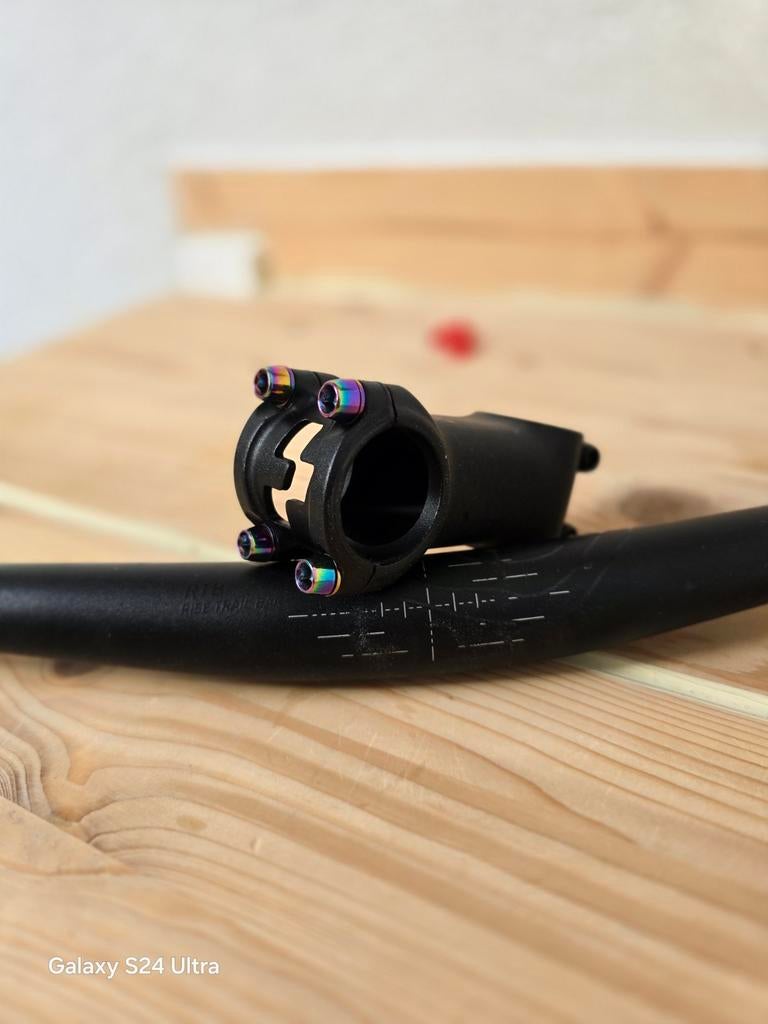 Nieuwe Cube stuurpen en hendel bar, Fietsen en Brommers, Fietsonderdelen, Frame, Nieuw, Ophalen of Verzenden, Aluminium