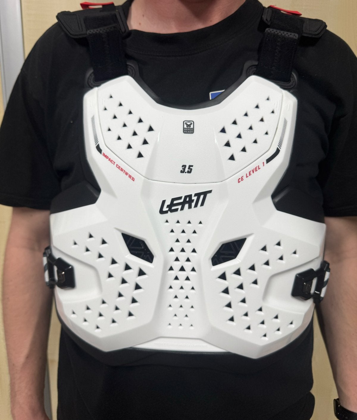 Leatt Chest Protector 3.5 Wht - Borst- en rugbeschermer, Ophalen of Verzenden, Nieuw met kaartje, Heren, Overige typen