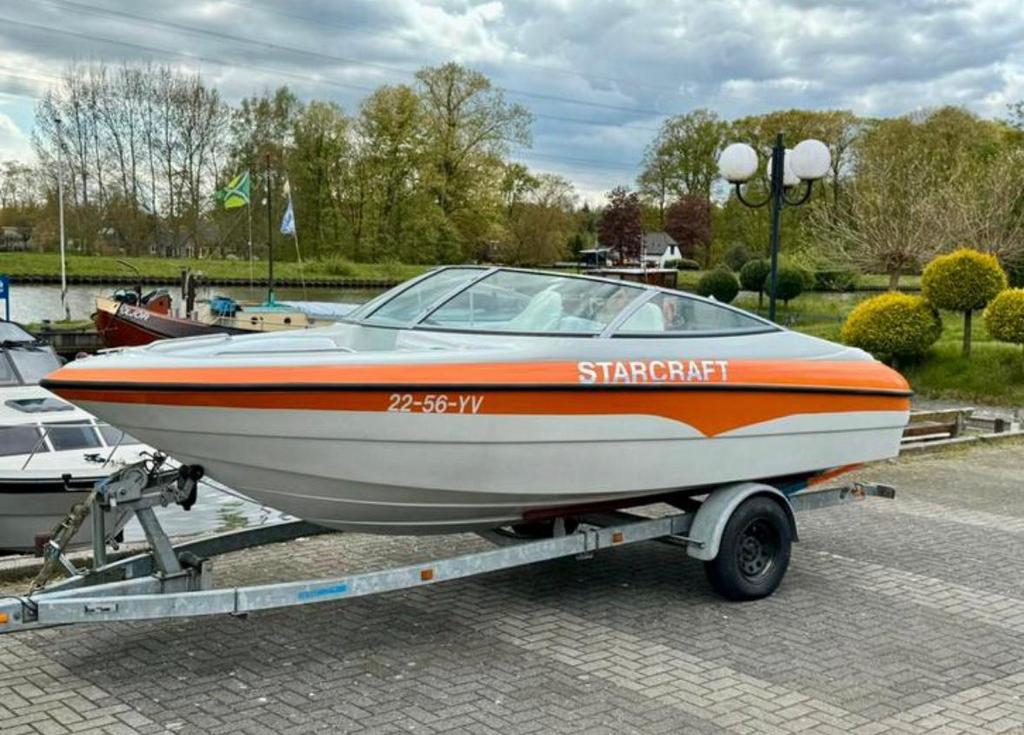 STARCRAFT 1800GT MERCRUISER 4.3 V6 190PK 7-PERSOONS BOWRIDER, Watersport en Boten, Speedboten, Gebruikt, Binnenboordmotor, 120 tot 200 pk
