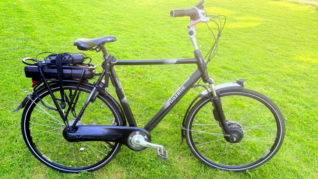 I.g.st goede mooie herenfiets E-bike Gazelle Orange C7+ 61cm, Ophalen, Gebruikt, Versnellingen, 61 tot 65 cm