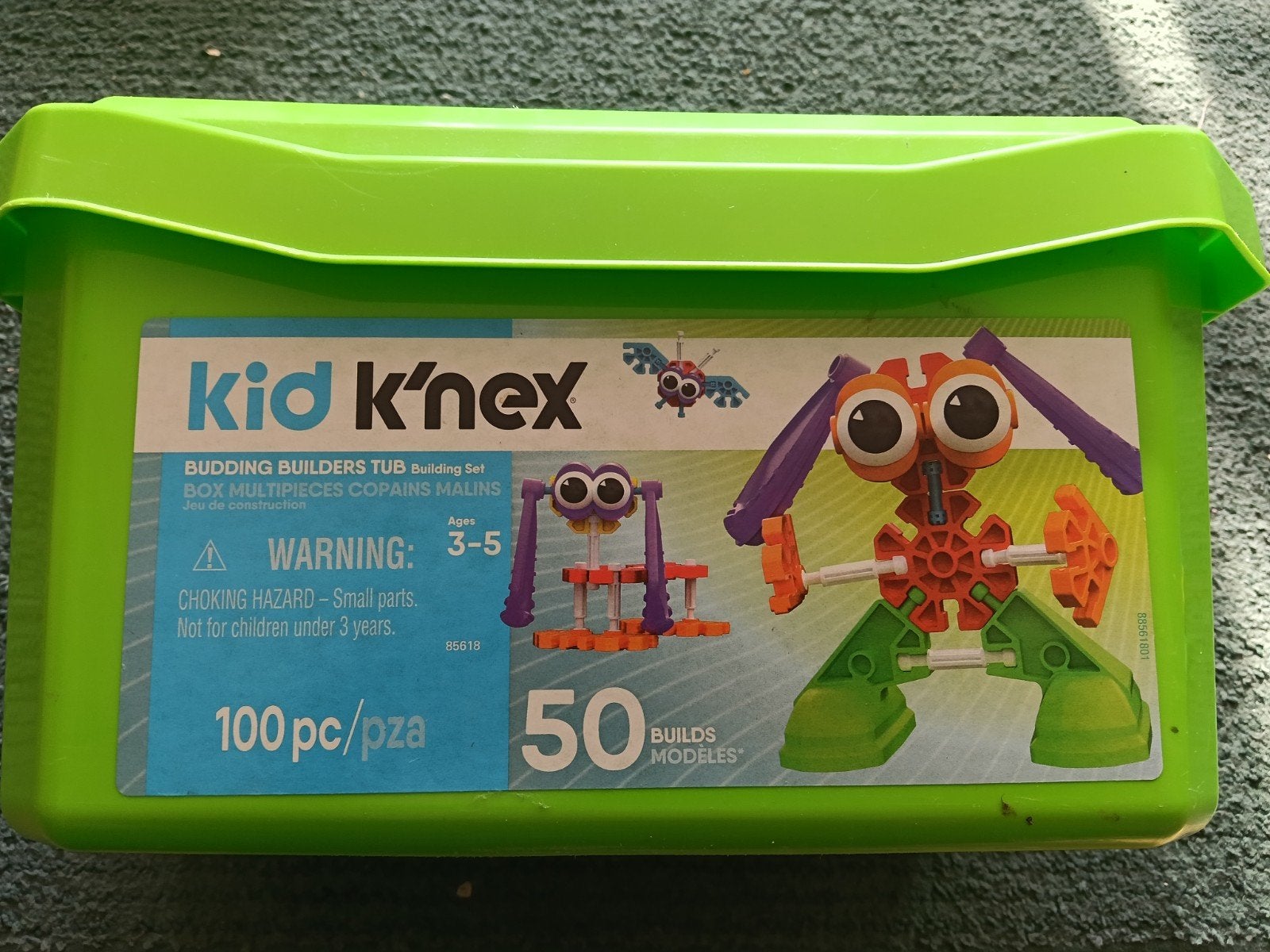 Kid K'nex Bouwset - 100 stuks, Ophalen of Verzenden, Gebruikt, K'nex
