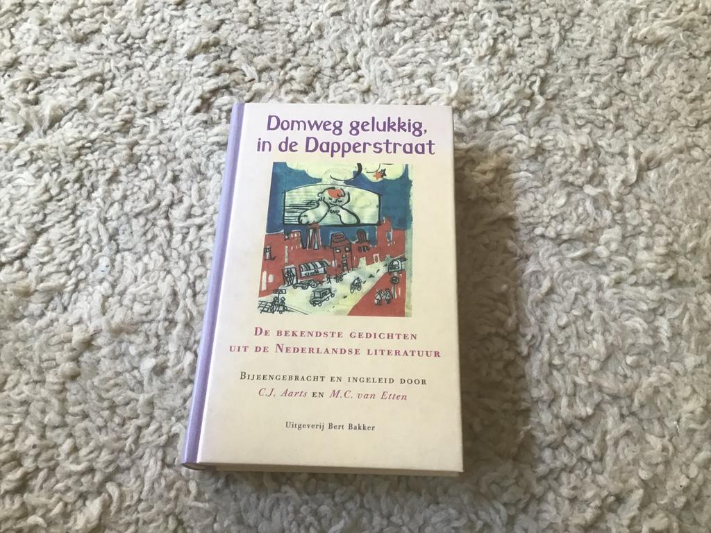 Domweg gelukkig, in de Dapperstraat opbr giro 555, Ophalen of Verzenden, Gelezen, Meerdere auteurs