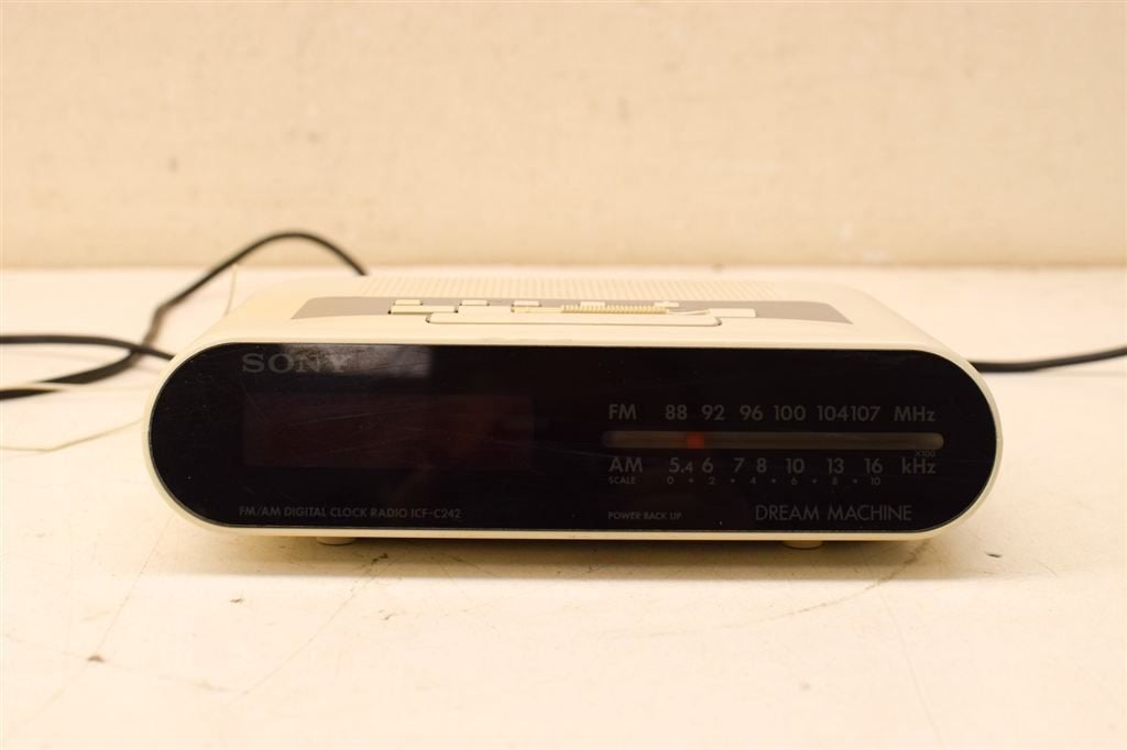 Sony wekkerradio 45820, Ophalen of Verzenden, Gebruikt