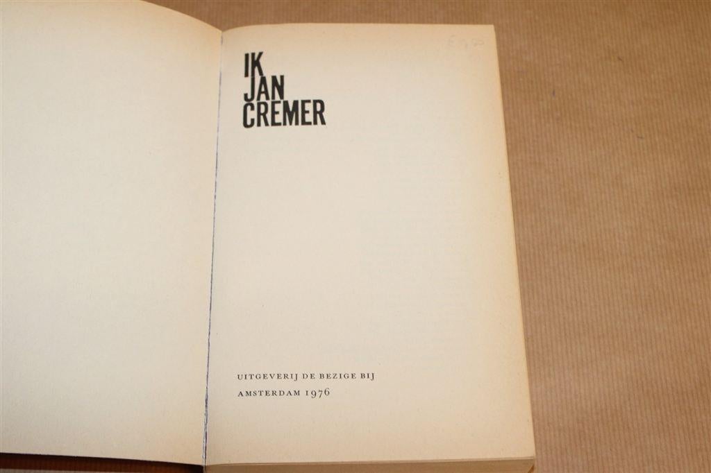 Ik Jan Cremer — Bezige Bij, 35e Druk 1976, Boeken, Ophalen of Verzenden, Gelezen