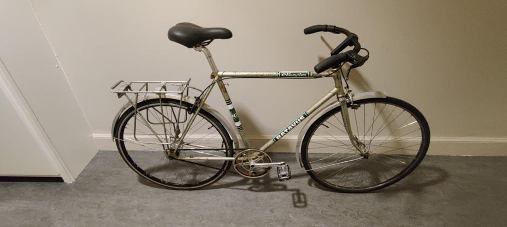 Simple singlespeed met handremmen 56cm met spatborden 28inch, 55 tot 59 cm, Ophalen
