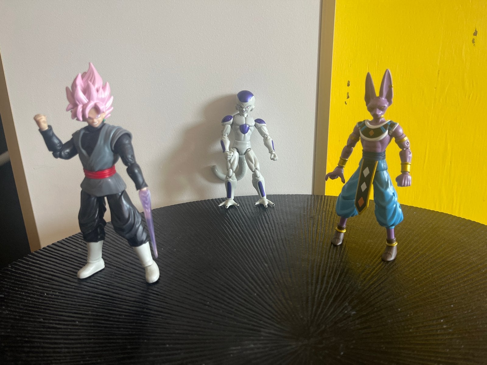 Dragon Ball Z actiefiguren: Goku Black, Frieza, Beerus, Ophalen of Verzenden, Zo goed als nieuw