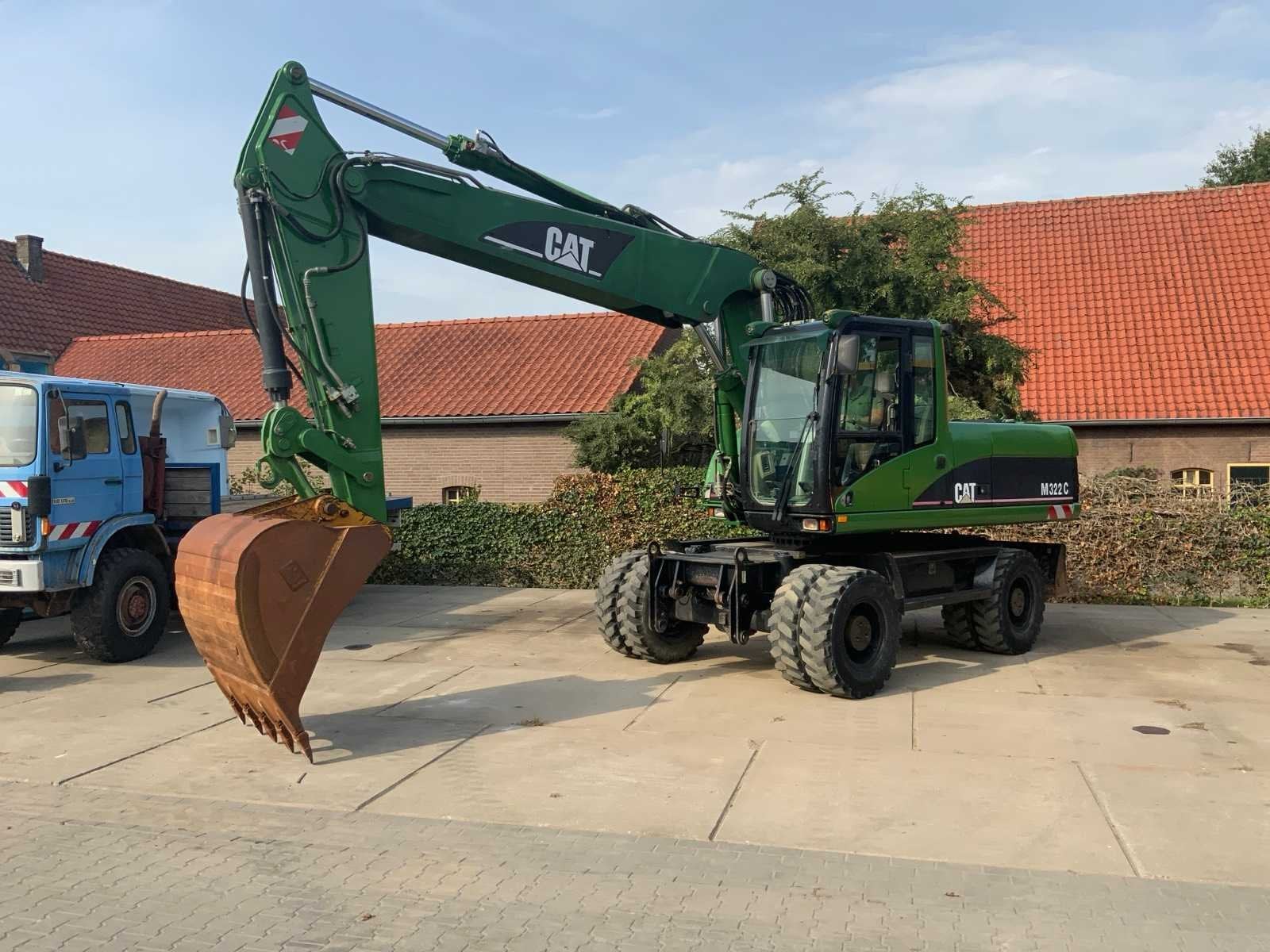 2006 Caterpillar M322C Banden graafmachine, Graafmachine