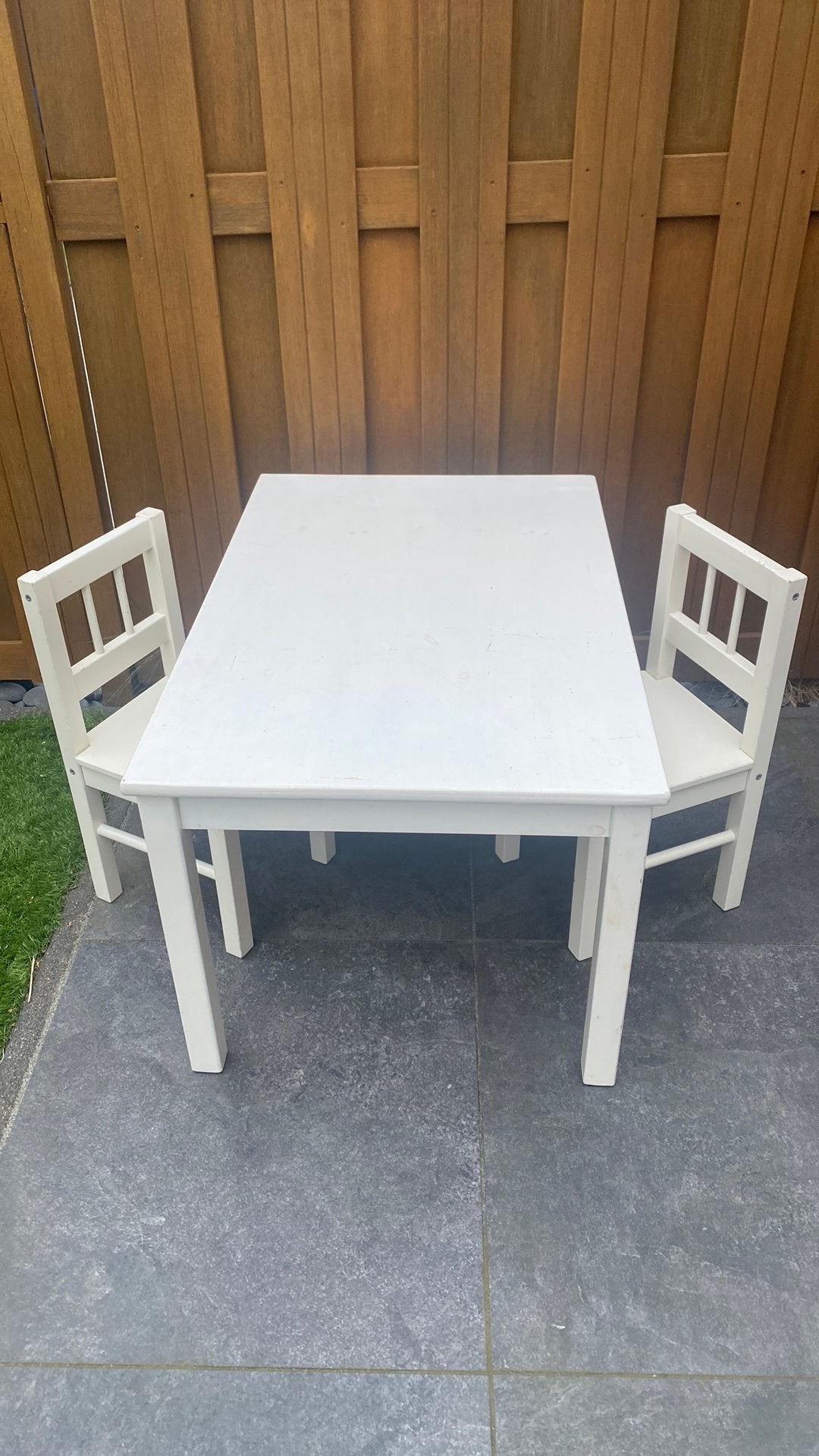 GRATIS kindertafel met stoeltjes, Ophalen, Gebruikt, Tafel(s) en Stoel(en)