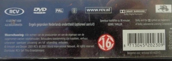 Face Value Dvd Pal Ned Ondertiteling Eng Audio, Inclusief DVD, Verzenden, Zo goed als nieuw, Vanaf 12 jaar