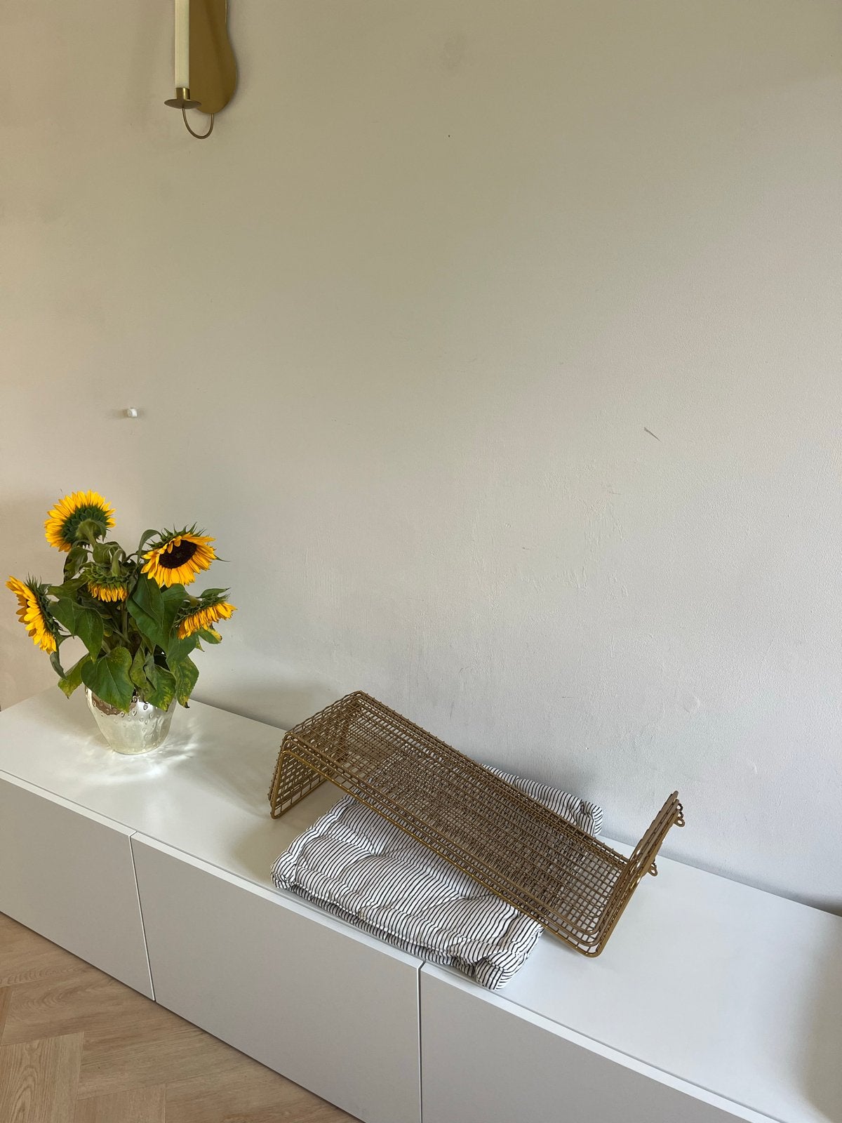 3x Ikea Svenshult wandplanken goud 60x20 cm, Ophalen, Zo goed als nieuw