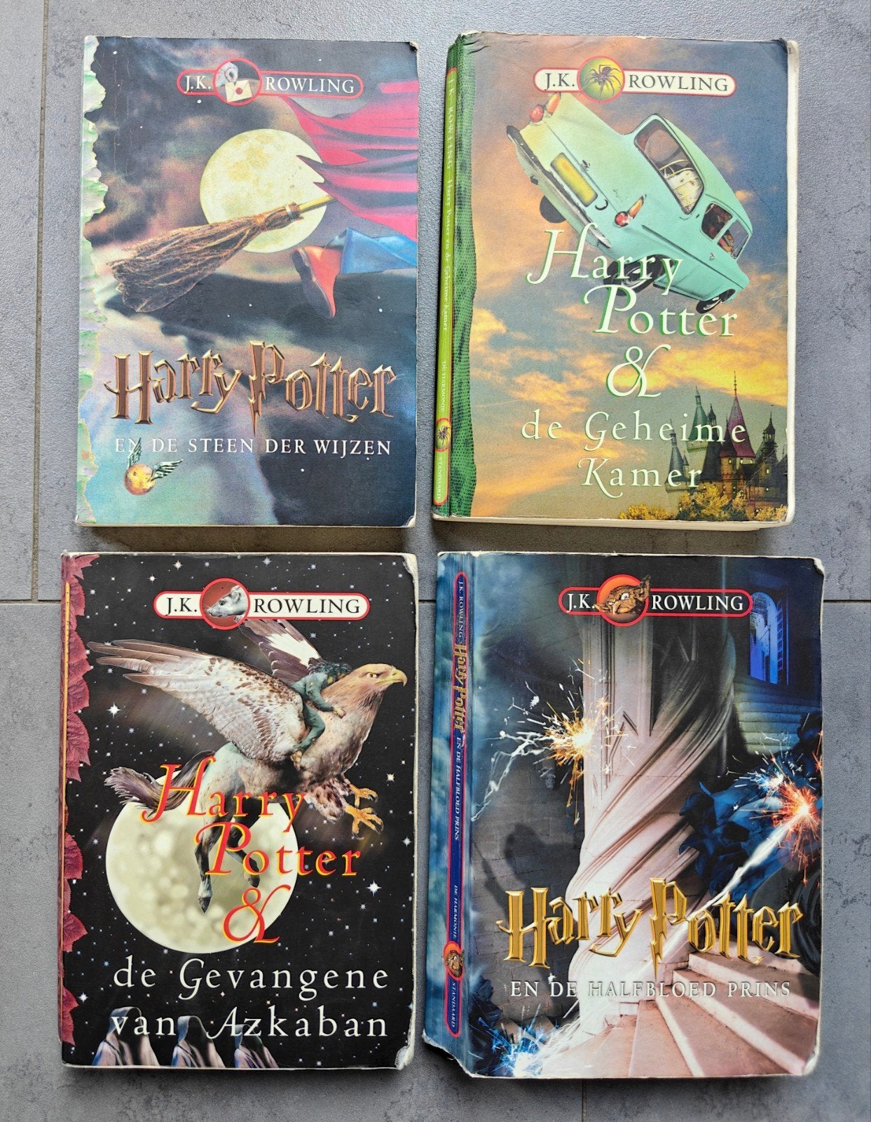 Harry Potter boeken, Ophalen of Verzenden, Gelezen, J.K. Rowling