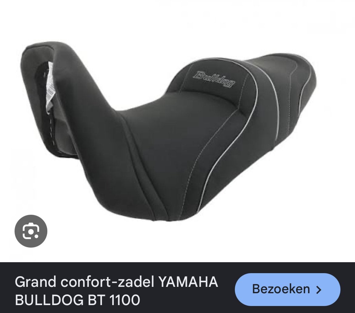 Gezocht! Comfort zadel yamaha bt1100 bulldog, Ophalen, Gebruikt